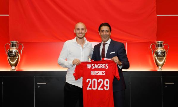 Aursnes e o Presidente Rui Costa