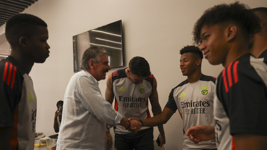 Reportagem Benfica Campus - Toni e Roger Schmidt