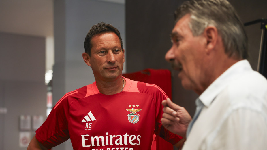 Reportagem Benfica Campus - Toni e Roger Schmidt
