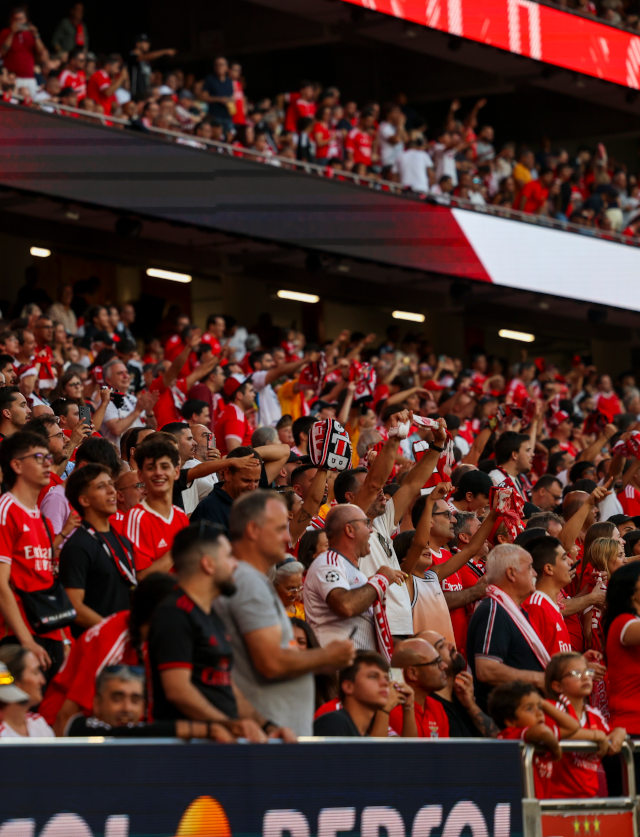 Adeptos do Benfica