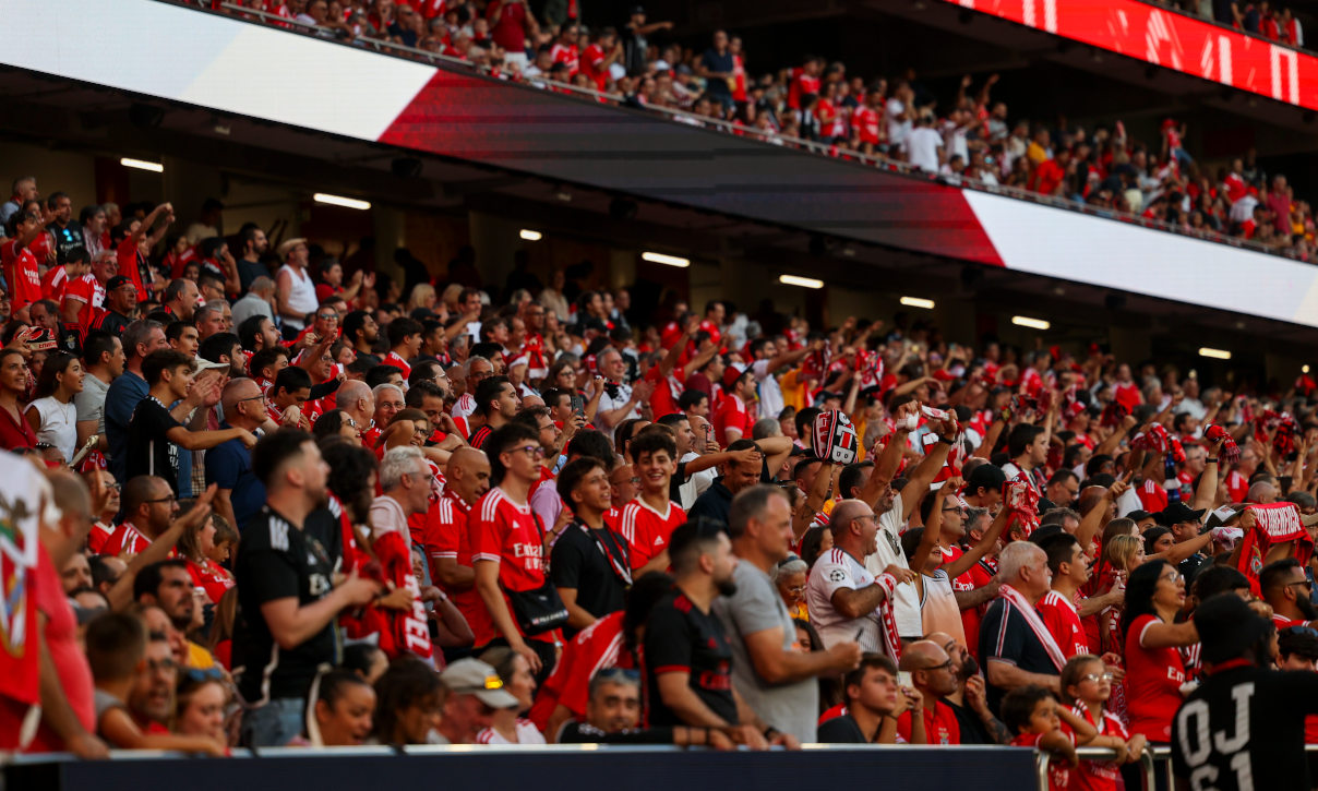 Adeptos do Benfica