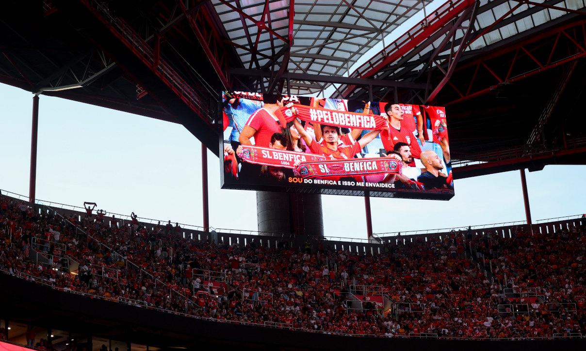 Adeptos do Benfica