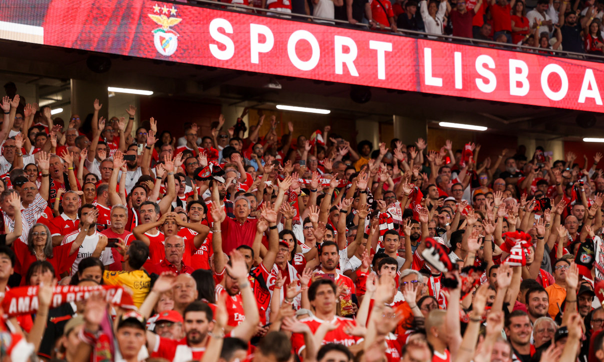 Adeptos do Benfica