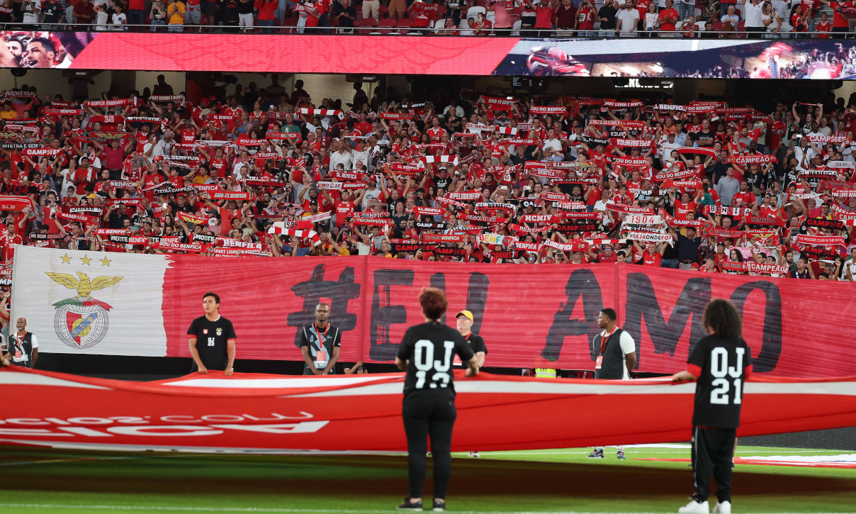 Adeptos do Benfica