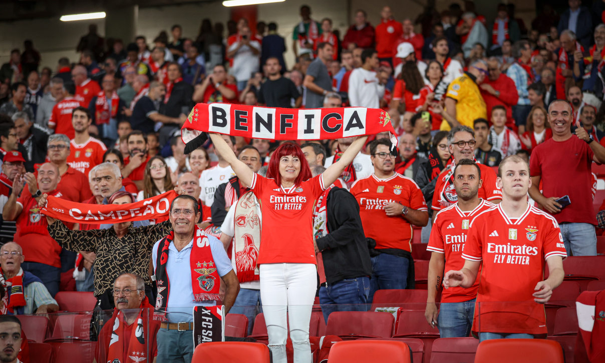 Adeptos do Benfica