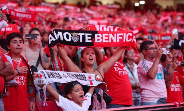 Adeptos do Benfica