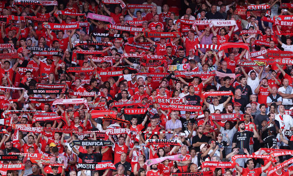 Adeptos do Benfica
