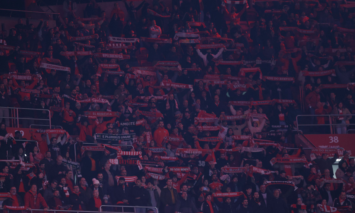 Adeptos do Benfica