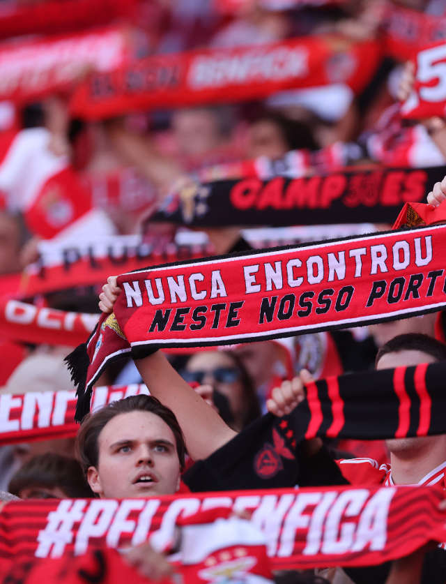Adeptos do Benfica