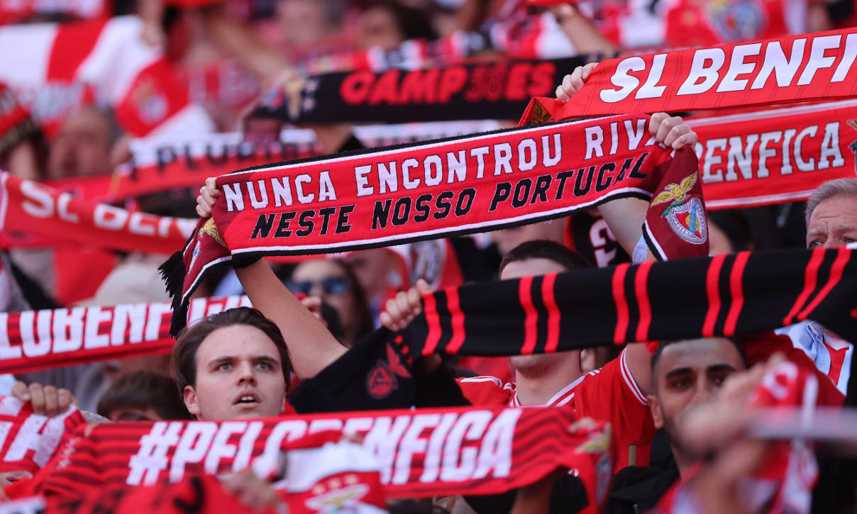 Adeptos do SL Benfica