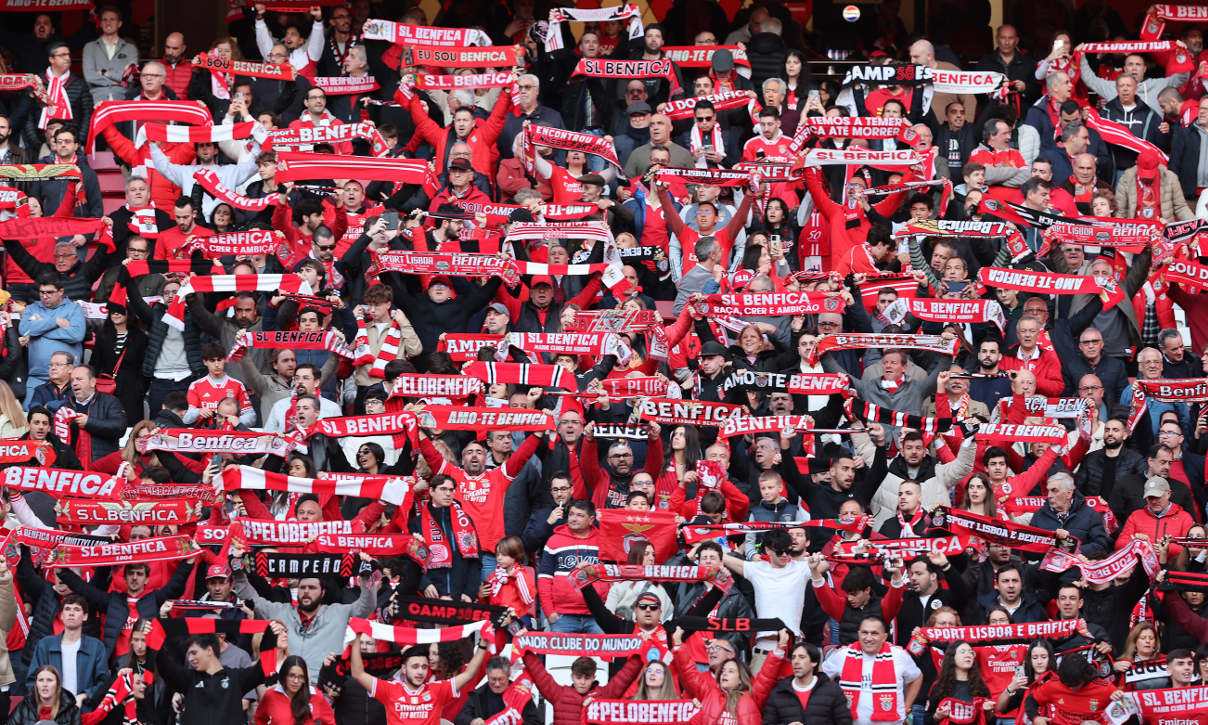 Adeptos do Benfica
