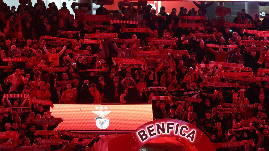 Interior do Estádio da Luz