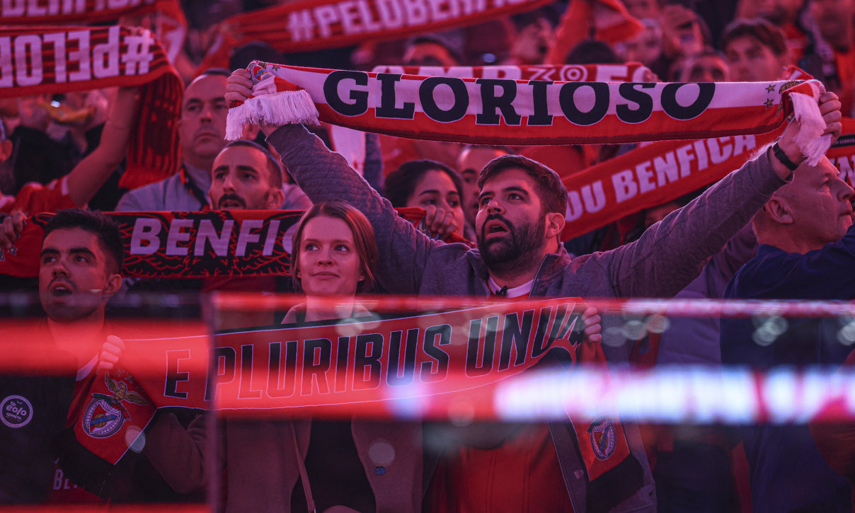 Adeptos do Benfica