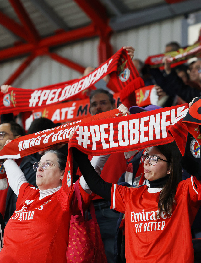 Adeptos do Benfica