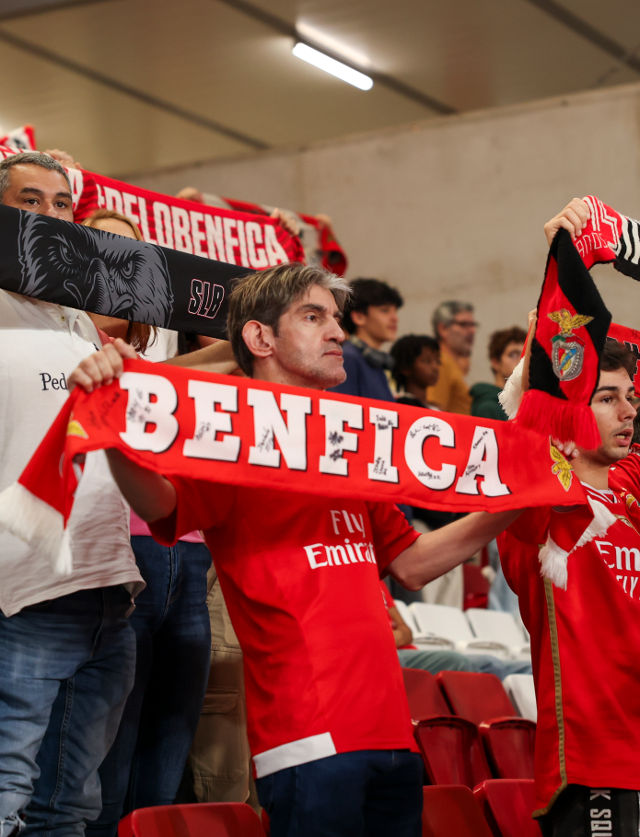Adeptos do Benfica