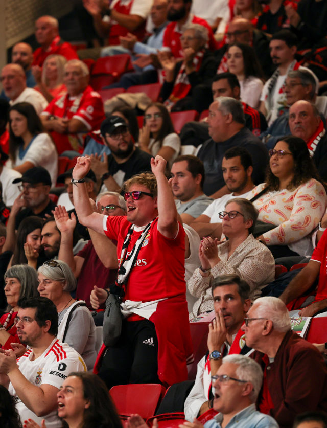 Adeptos do Benfica