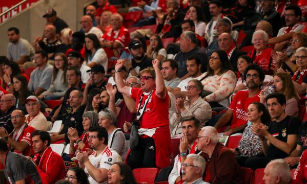 Adeptos do Benfica