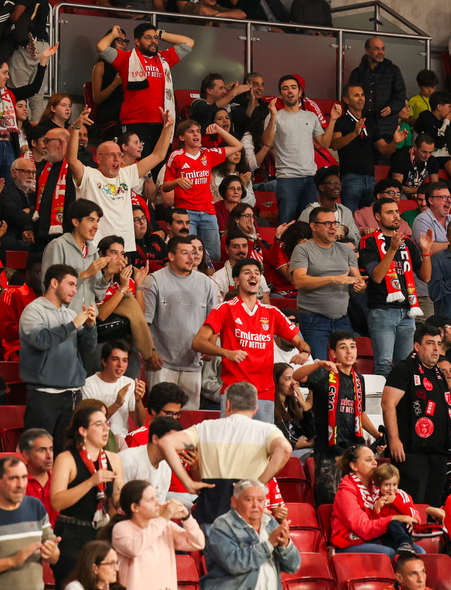 Adeptos do Benfica