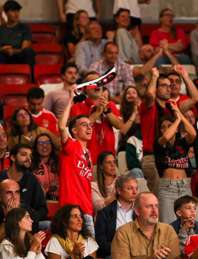 Adeptos do Benfica