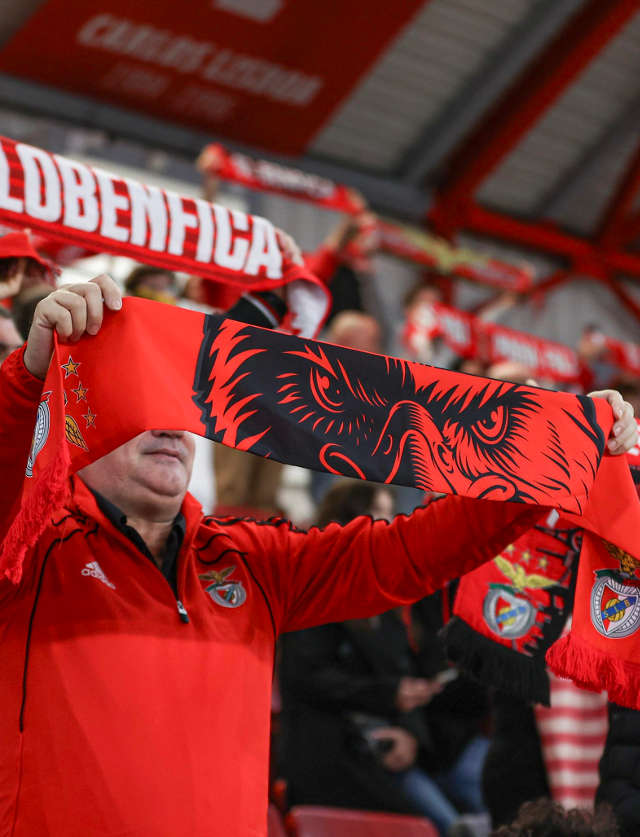 Adeptos do Benfica