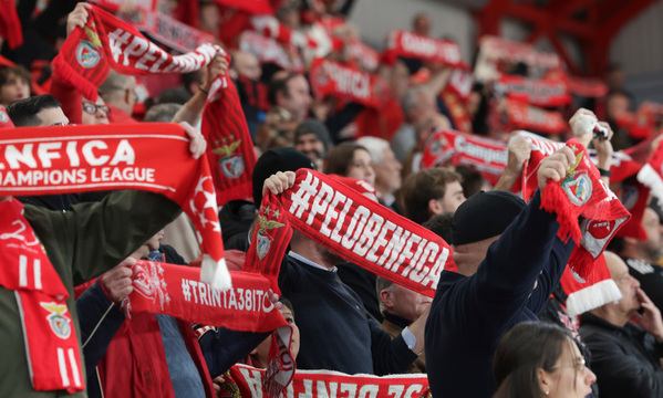 Adeptos do Benfica