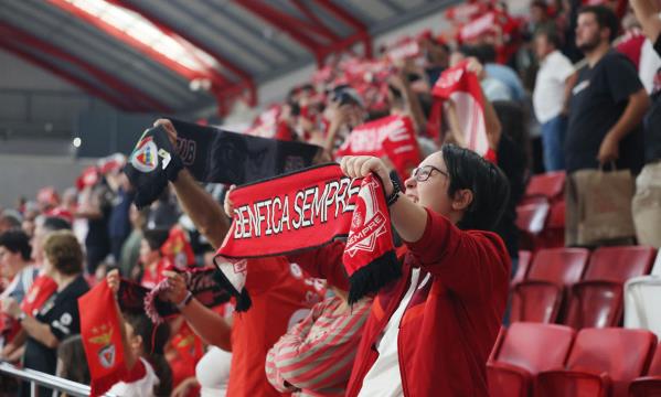 Adeptos do Benfica