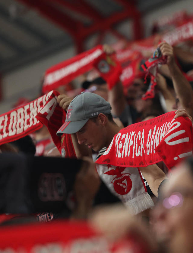 Adeptos do Benfica