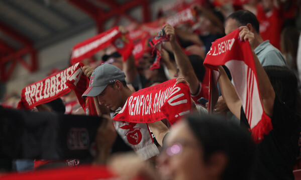Adeptos do Benfica