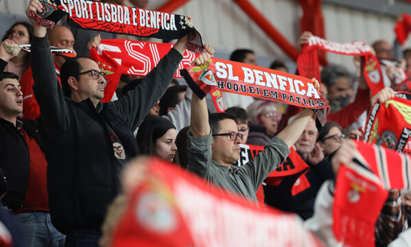 Adeptos do Benfica