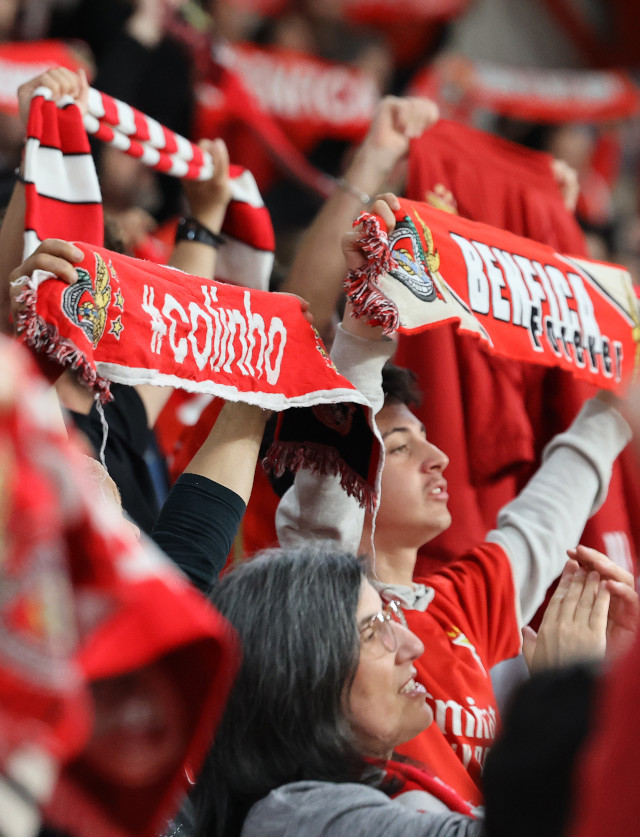 Adeptos do Benfica