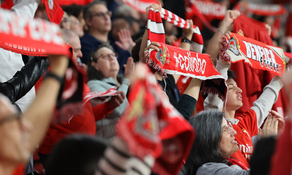 Adeptos do Benfica