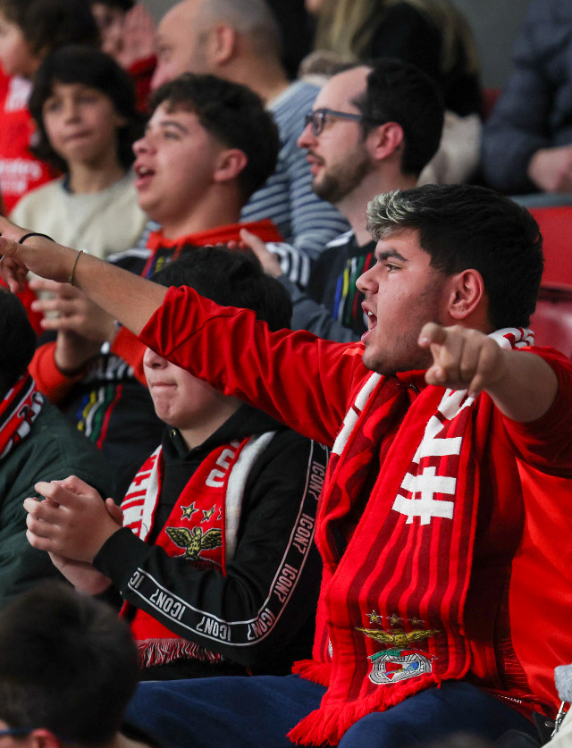 Adeptos do Benfica