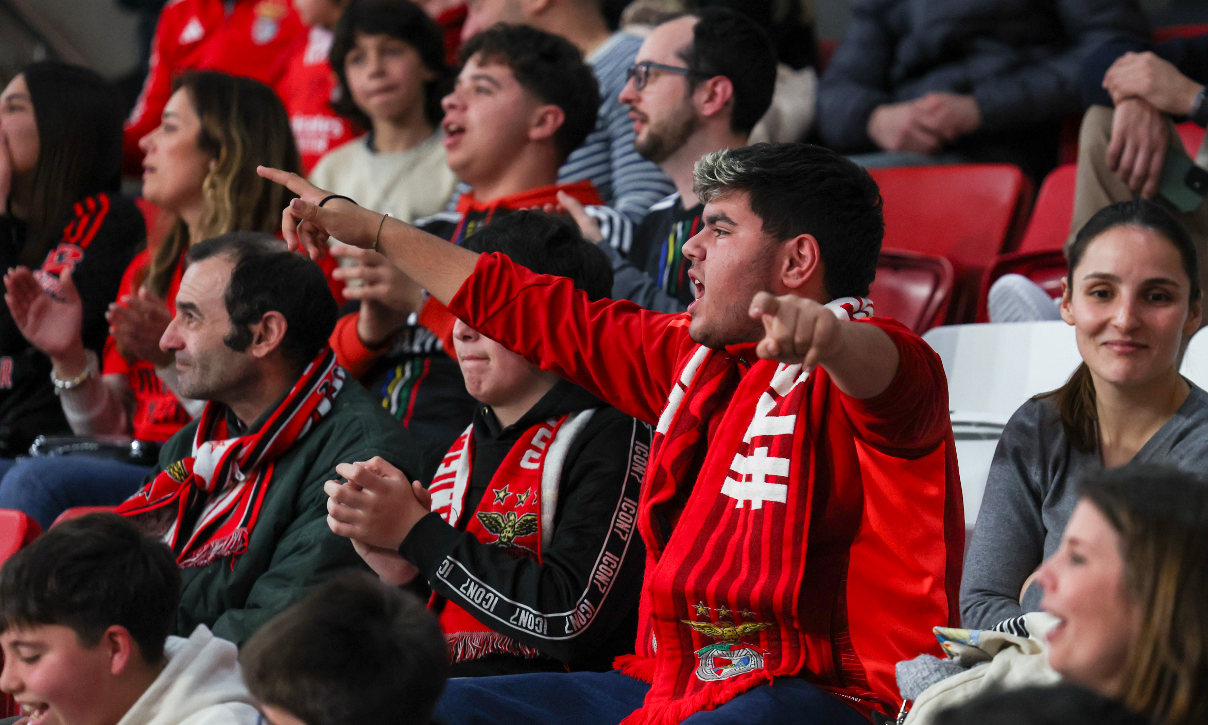 Adeptos do Benfica