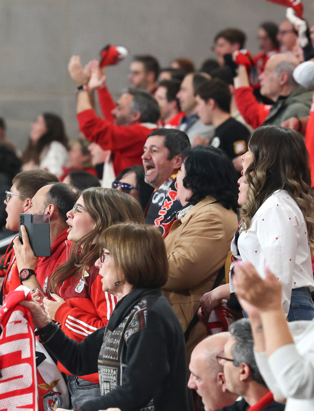 Adeptos do Benfica