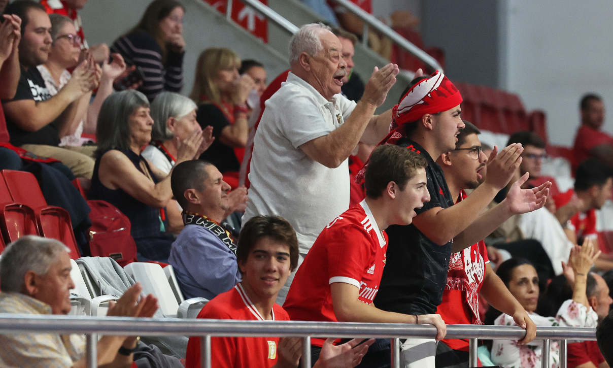 Adeptos do Benfica