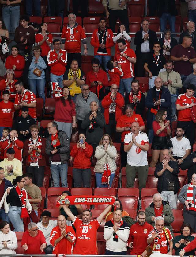 Adeptos do Benfica