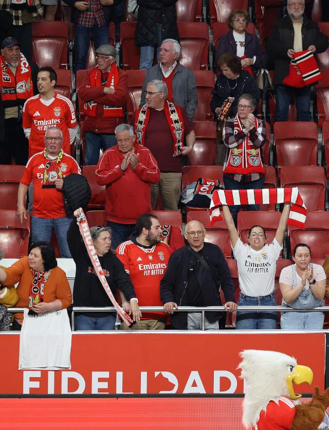 Adeptos do Benfica