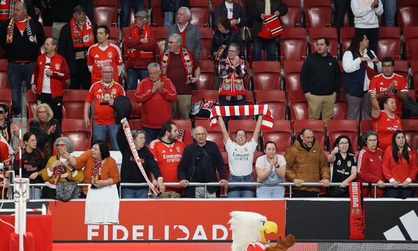 Adeptos do Benfica