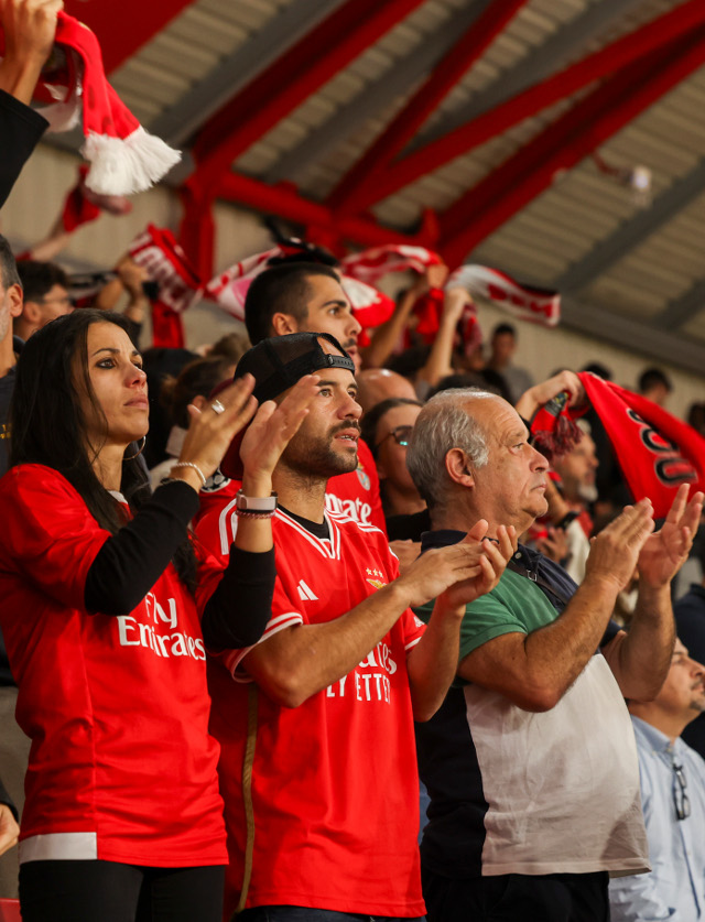 Adeptos do Benfica