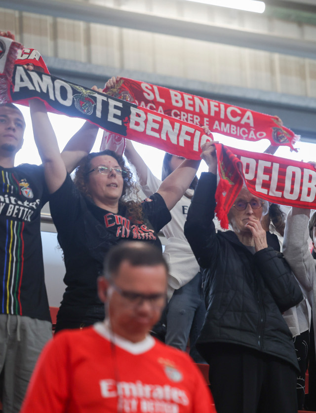 Adeptos do Benfica
