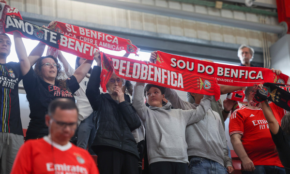Adeptos do Benfica