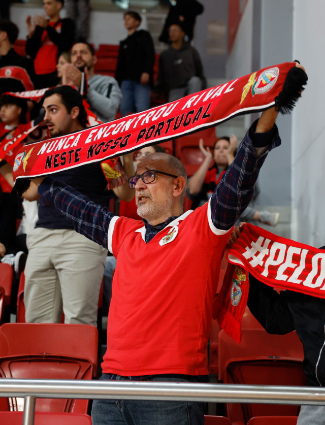 Adeptos do Benfica