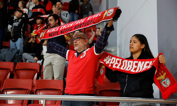 Adeptos do Benfica