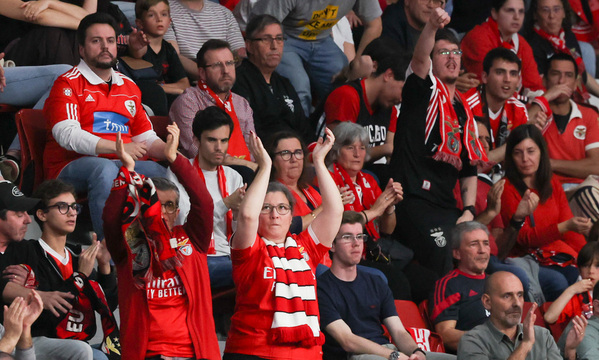 Adeptos do Benfica