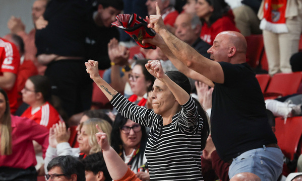 Adeptos do Benfica