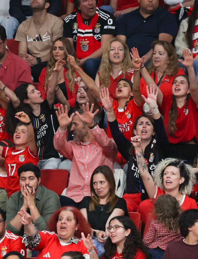 Adeptos do Benfica