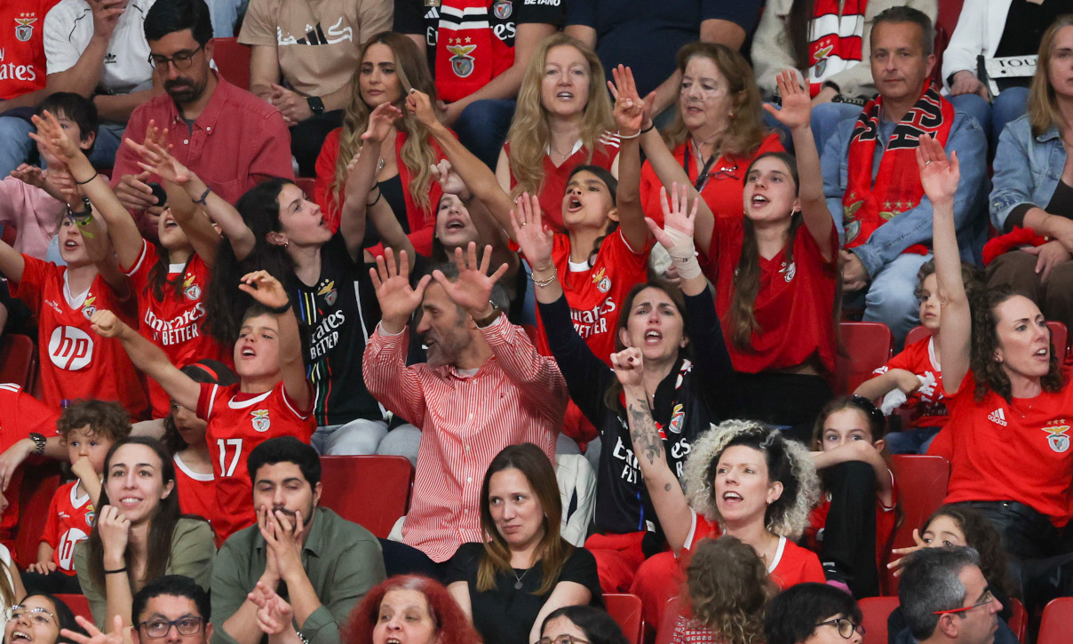 Adeptos do Benfica