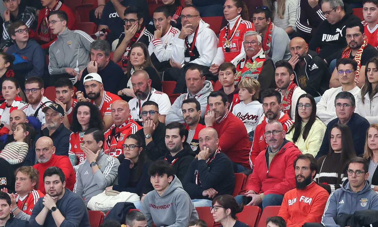 Adeptos do Benfica