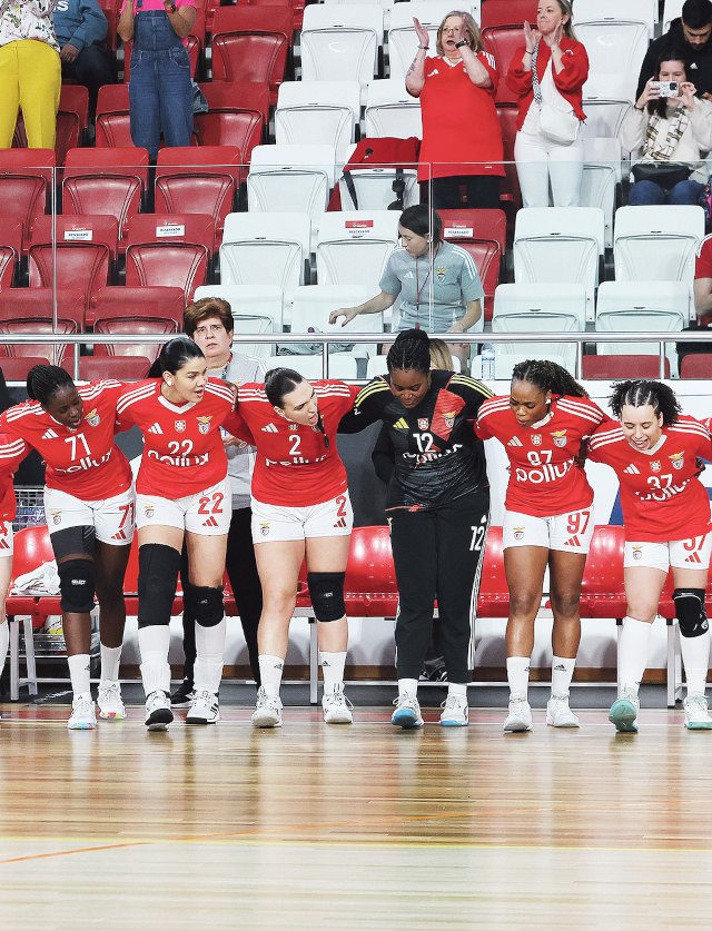 Equipa feminina de andebol do Benfica