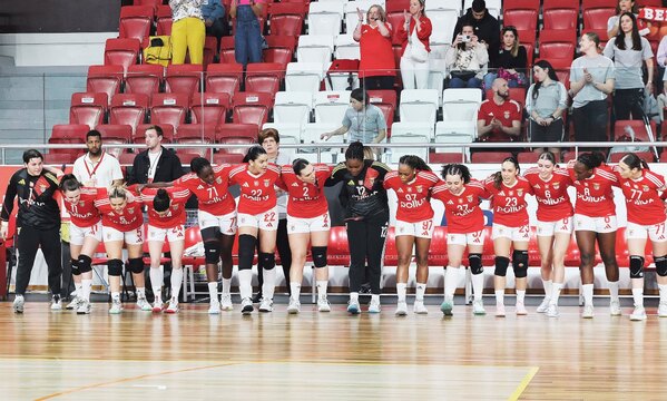 Equipa feminina de andebol do Benfica